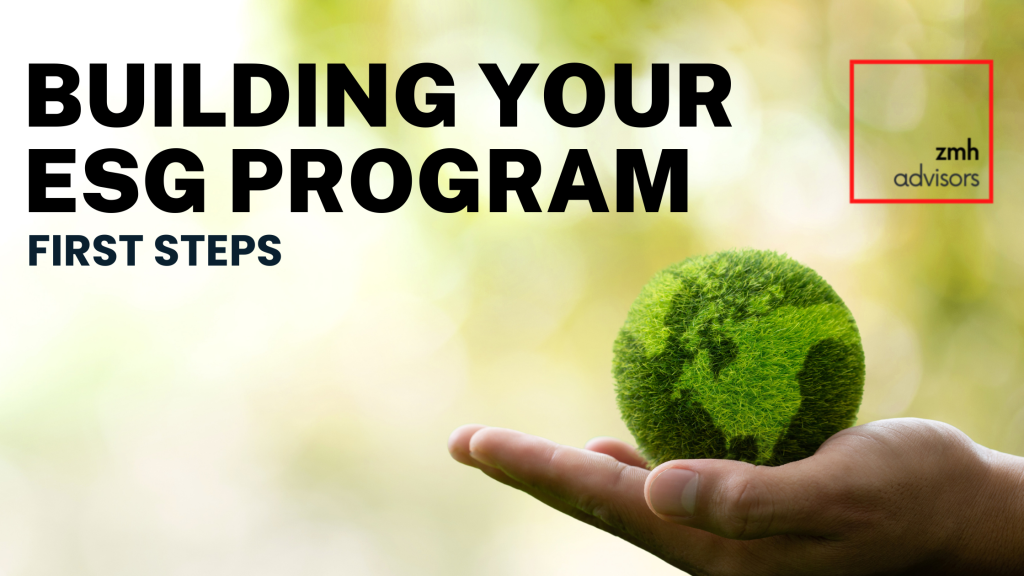 Building your ESG Program
