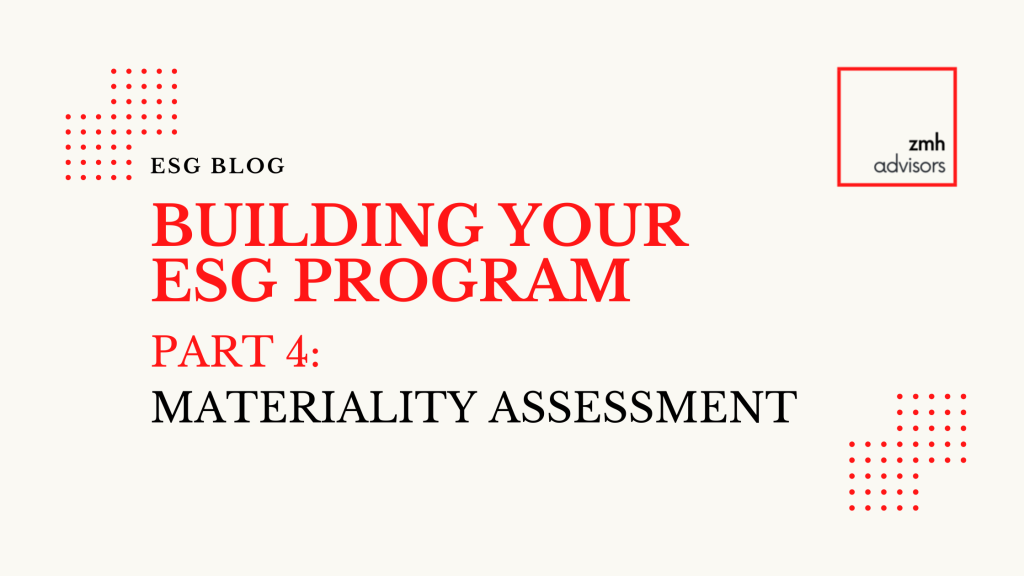 Building your ESG Program Part 4